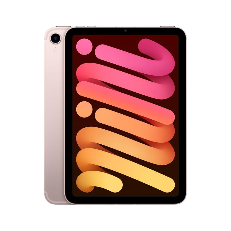 Image of Apple ipad mini 6 gen 8.3 256gb wi-fi + cellular 5g italia pink