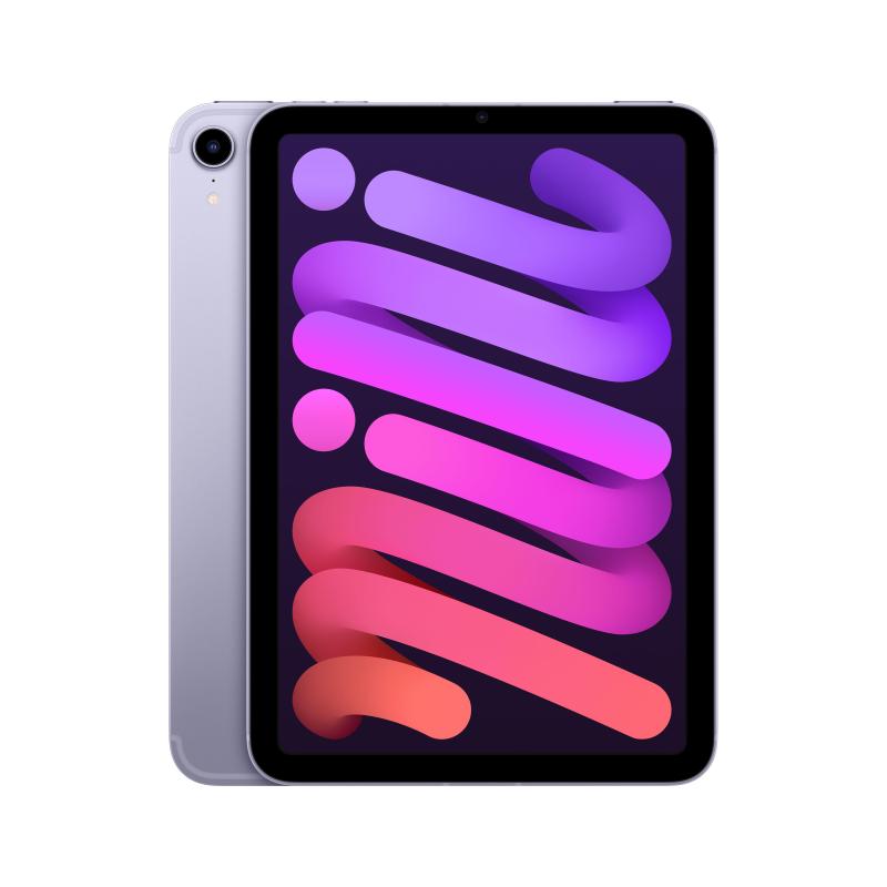 Image of Apple ipad mini 6 gen 8.3 64gb wi-fi + cellular 5g italia purple