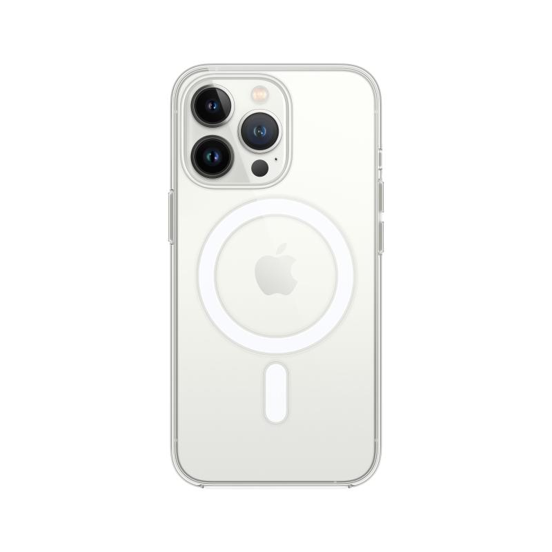 Apple iphone 13 pro magsafe custodia in silicone trasparente