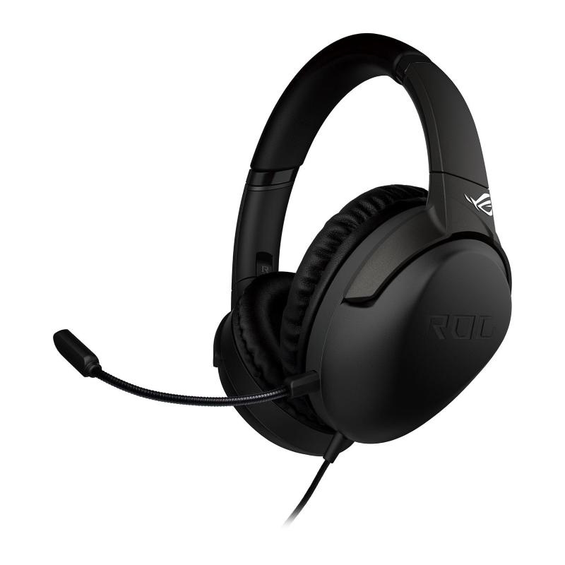 Asus rog strix go core cuffia gaming stereofonica con microfono jack 3.5mm supporta pc ps4 xbox one nintendo switch e dispositivi mobili nero