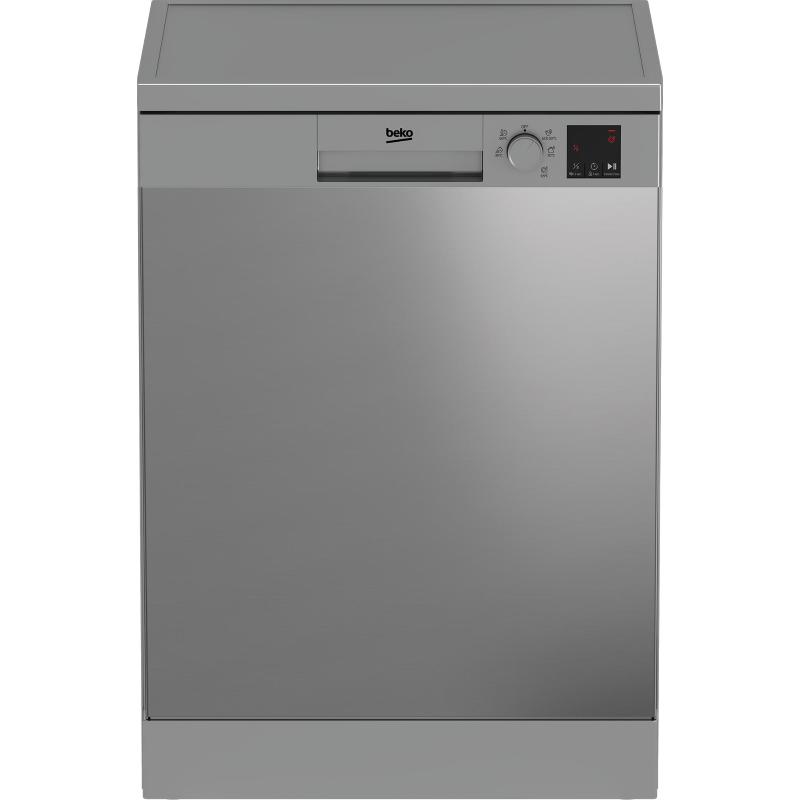 Image of Beko dvn05320x lavastoviglie libera installazione 13 coperti classe energetica e 5 programmi 60 cm inox