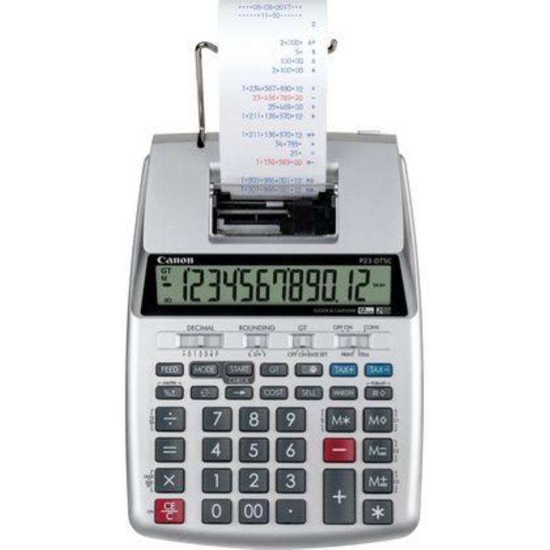 Canon p23-dtsc calcolatrice da tavolo scrivente