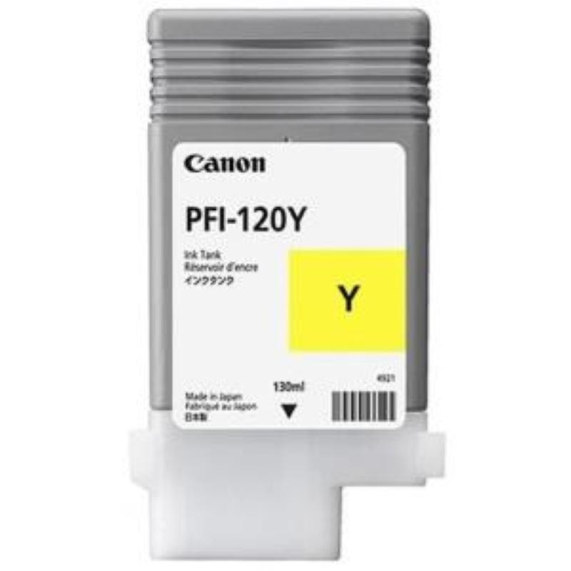 Image of Canon pfi-120y cartuccia ink giallo
