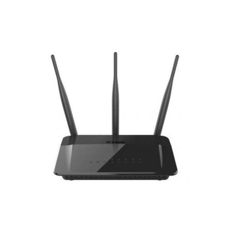 D-link dir-809 router wi-fi dual-band 4 porte lan rj-45 10/100 mbps colore nero