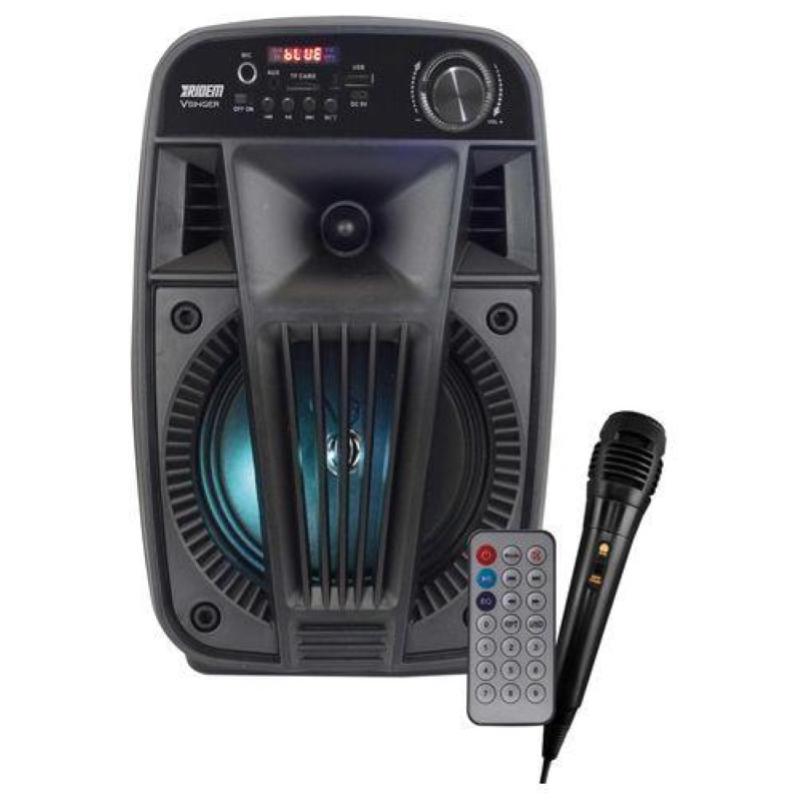 Image of Ridem v singer diffusore amplificato a batteria 100w portatile bluetooth karaoke