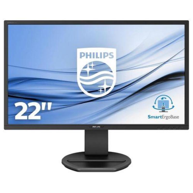 Image of Philips monitor flat 21.5`` b line 221b8lheb led full hd tempo di risposta 1 ms