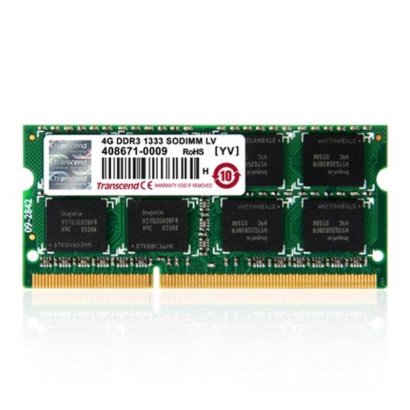 Image of Transcend 2gb ddr3 1600 so-dimm 1rx8