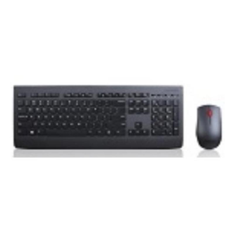 Image of Lenovo 4x30h56816 kit tastiera e mouse wireless professionale