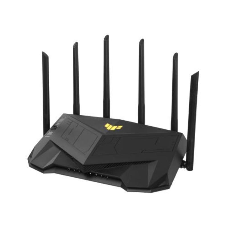 Asus tuf gaming ax5400 router wireless gigabit ethernet dual-band 2.4/5 ghz wi-fi 6 4xrj-45 1xusb colore nero