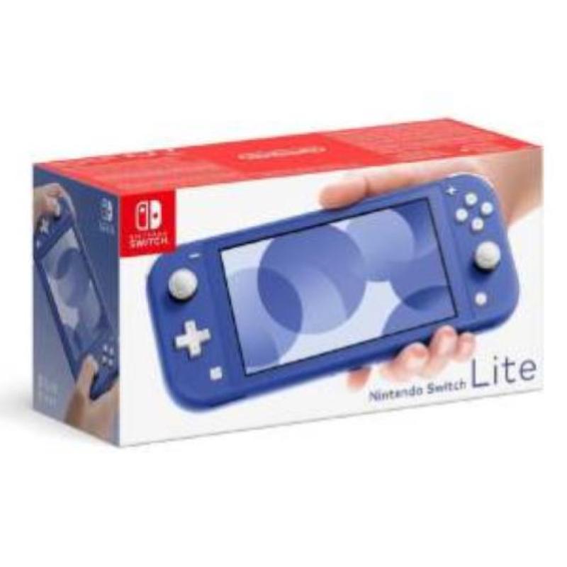 Nintendo switch lite console blu