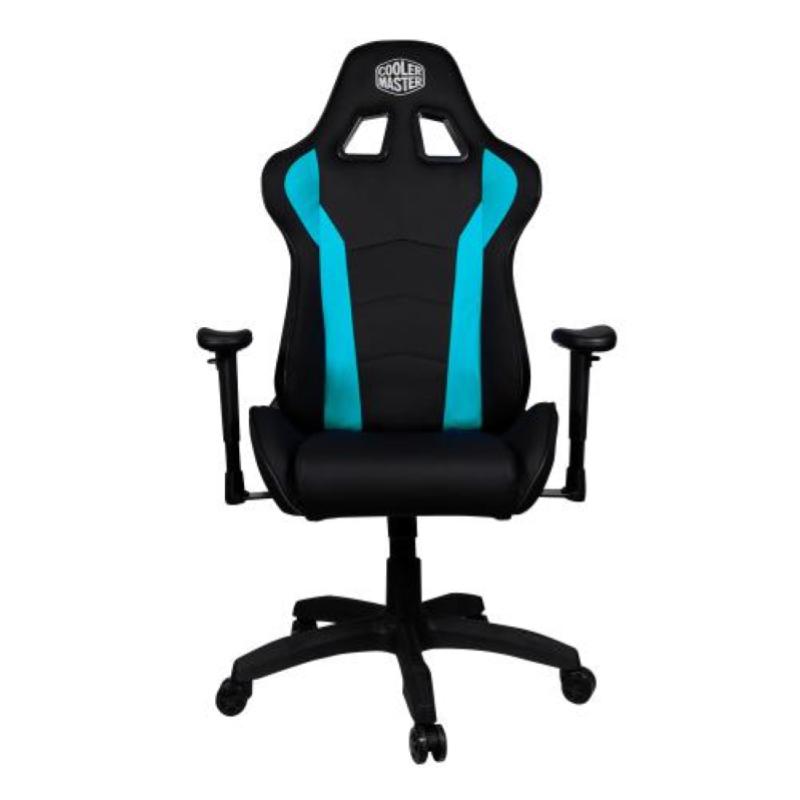 Image of Cooler master gaming chair caliber r1 poltrona gaming ecopelle blue/black
