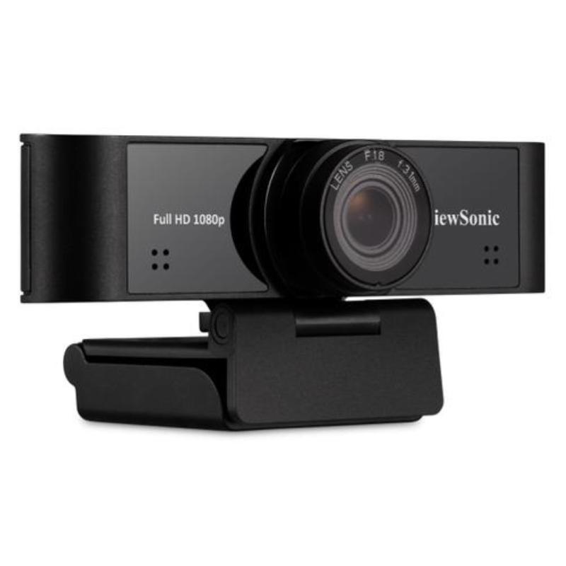 Image of Viewsonic vb-cam-001 webcam full hd 1920x1080 a 30 fps, meeting camera con microfono incorporato, usb 2.0, ultra-wide, ampio campo visivo 120 gradi, sensore cmos 2.07m pixels, lunghezza cavo 1.5m