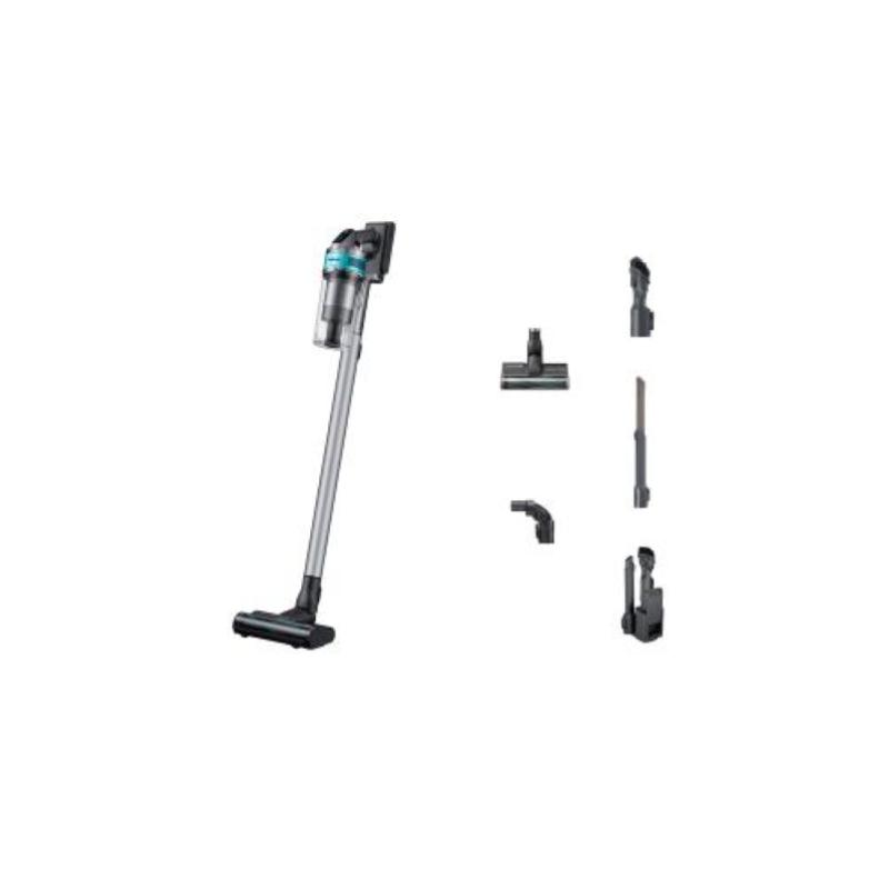 Samsung vs20t7531t1-et jet 75 turbo scopa elettrica senza filo senza sacco potenza 200w autonomia 60 minuti silver