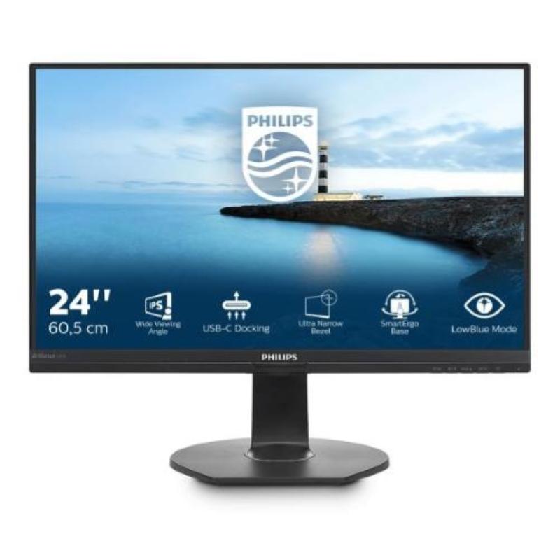 Image of Philips monitor flat 23.8`` b line monitor 241b7qupbeb full hd tempo di risposta 5 ms