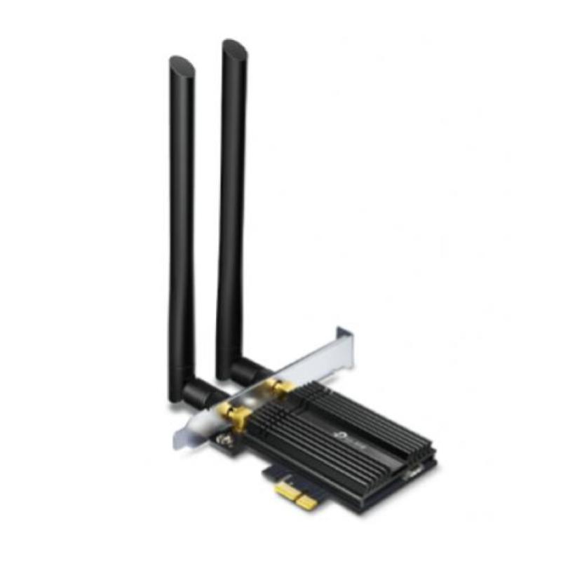 Tp-link archer tx50e scheda di rete wireless wi-fi con bluetooth 5.0 ax3000 wi-fi 6 pcie