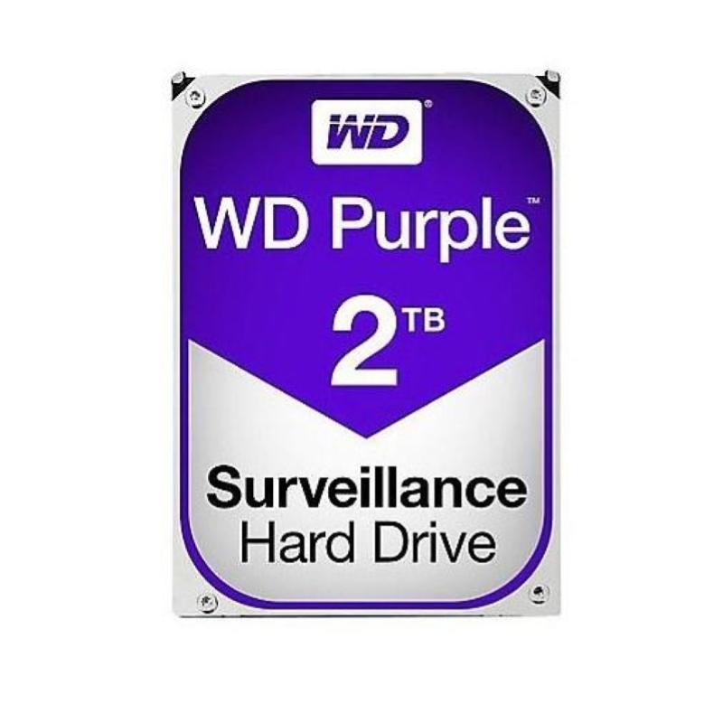 Western digital purple hdd interno 2.000gb interfaccia sata iii formato 3.5 5.400 rpm