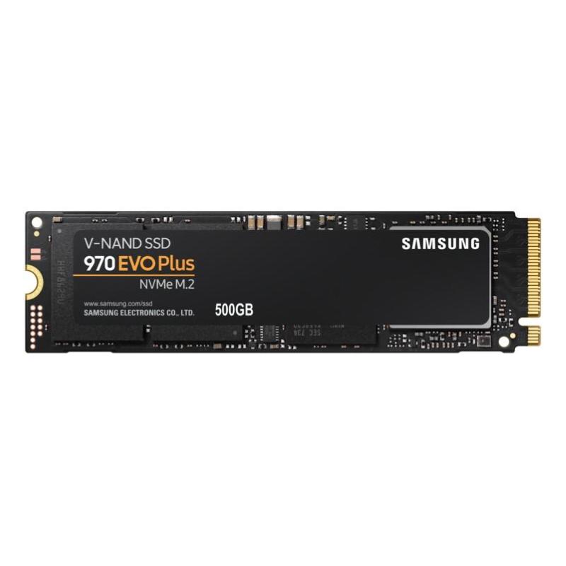 Image of Samsung mz-v7s500bw hard disk ssd 500gb 970 evo plus m.2 nvme nero-arancione
