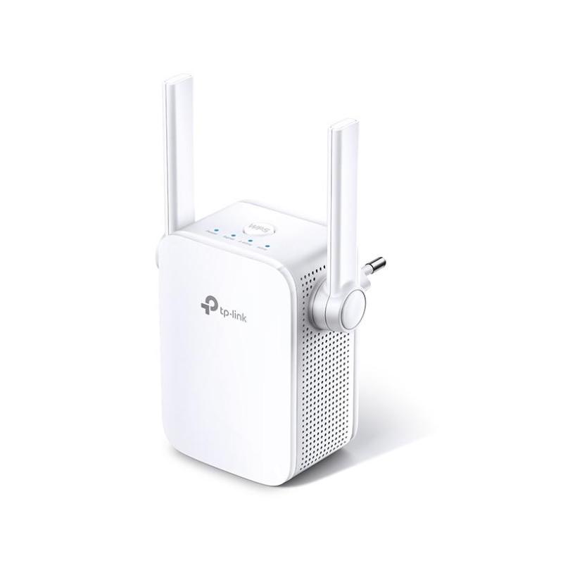 Tp-link ripetitore wifi wireless, velocita` dual band ac1200, wifi extender e access point, compatibile con modem fibra e adsl, fino a 1.2gbps (re305), bianco