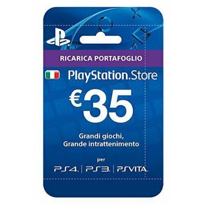 Image of Sony playstation live cards hang 35 euro