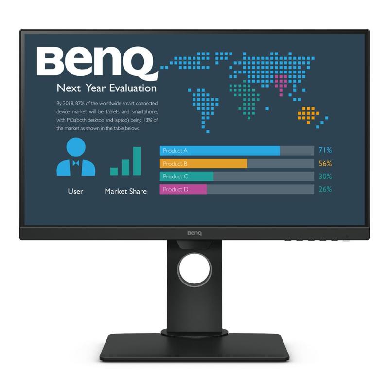 Image of Benq monitor led ips 23.8`` bl2480t 1920 x 1080 full hd tempo di risposta 5 ms