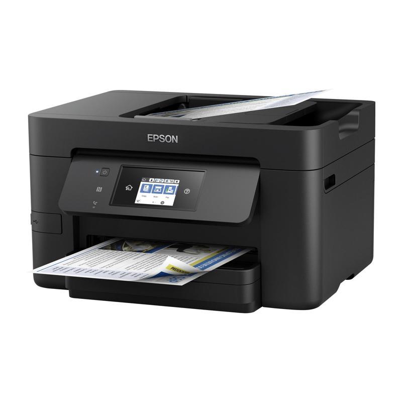 Image of Epson stampante multifunzione workforce pro wf-3820dwf, inkjet a4 fronte-retro, fax, scansione, copia, adf 35 pagine, velocita` 21 pagine al minuto