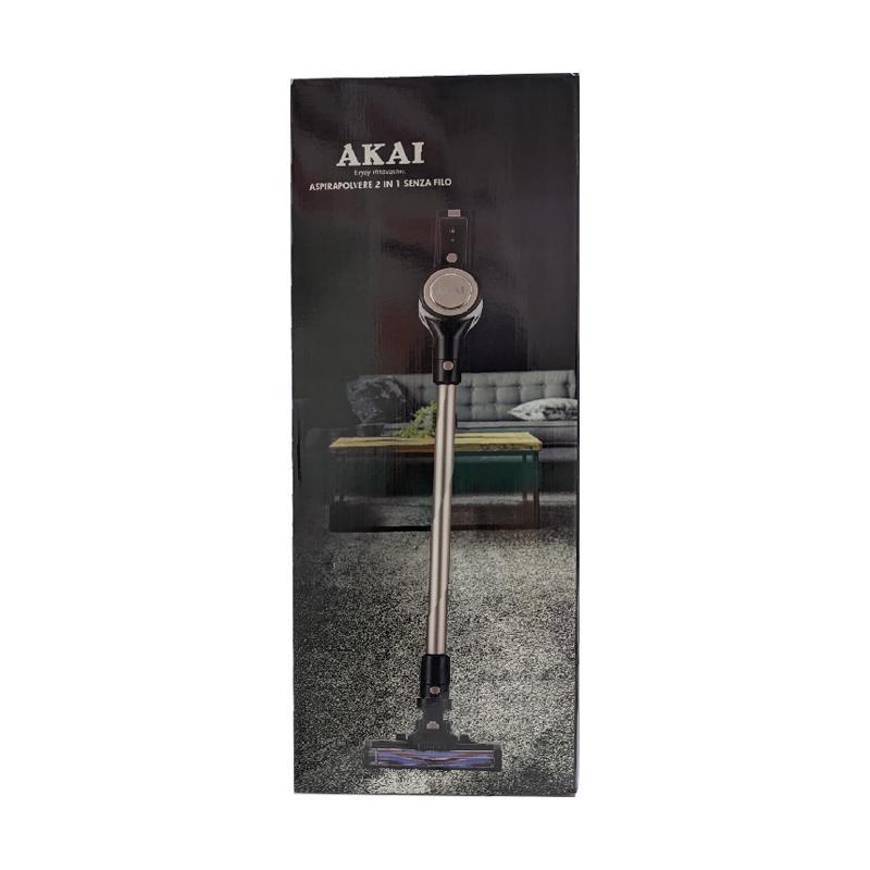 Image of Akai ap880k scopa elettrica ricaricabile senza filo 150w senza sacco tecnologia ciclonica con accessori