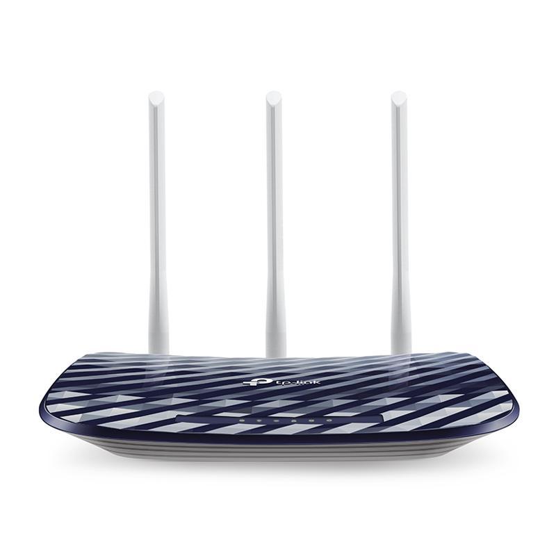 Image of Tp-link archer c20 ac750 v4.0 router wireless dual-band 2.4ghz/5ghz fast ethernet blu marino