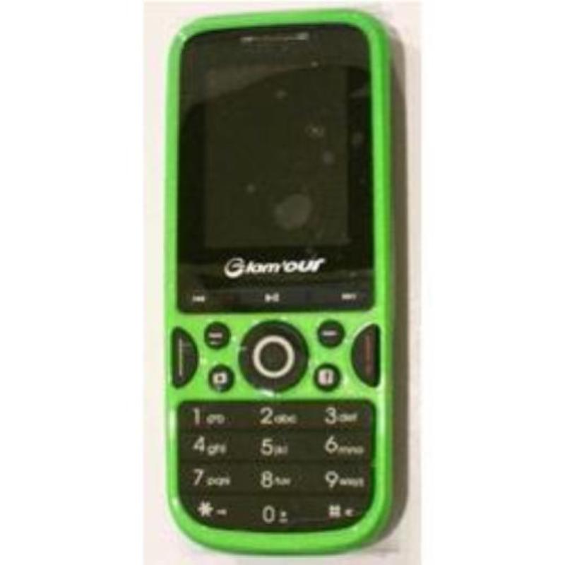 Image of Cellulare glam`our solaire dual sim green italia