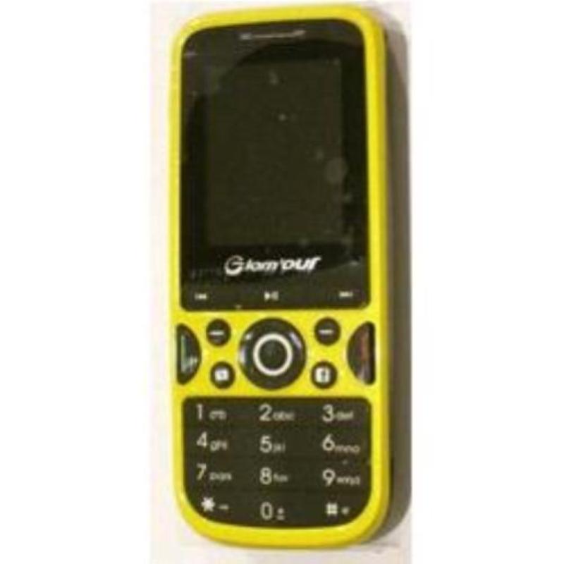 Image of Cellulare glam`our solaire dual sim yellow italia