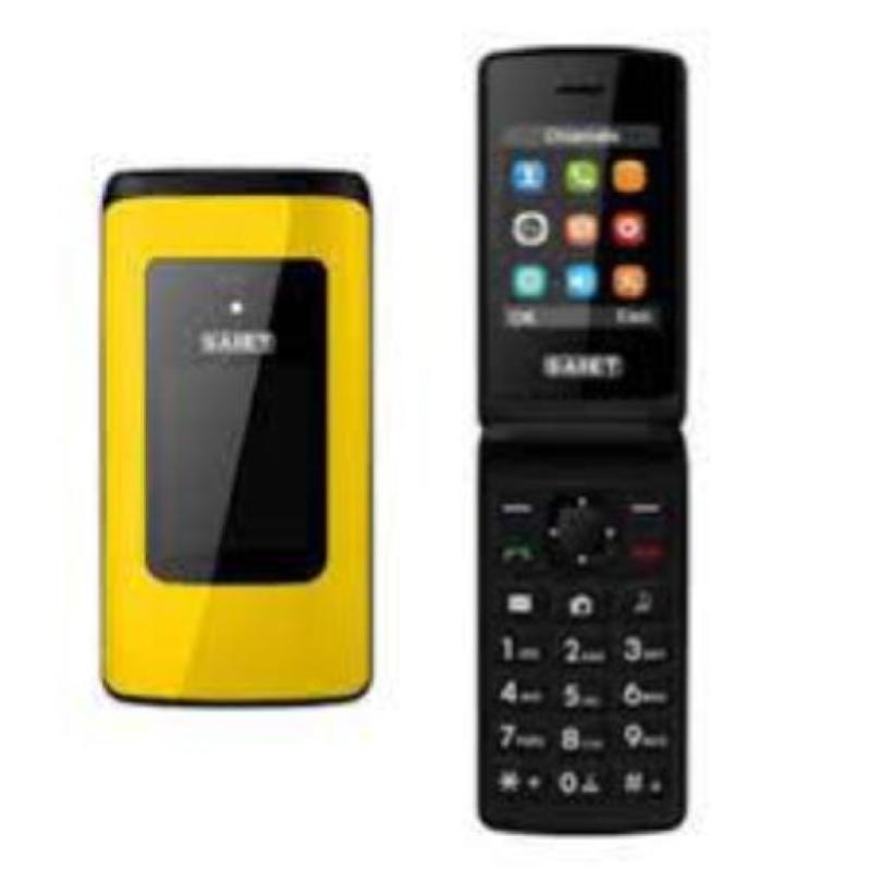 Image of Cellulare saiet like st-mc20 1.8 bluetooth dual sim giallo senior phone