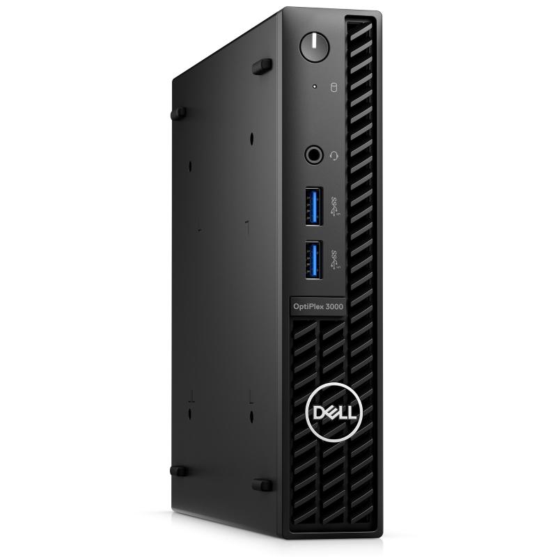 Dell optiplex 3000 mini pc i5-12500t 2ghz ram 8gb-ssd 256gb m.2 nvme-win 10 prof black (c30rm)