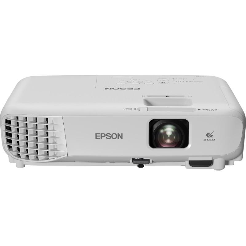 Image of Epson eb-w06 videoproiettore 3lcd pannello rgb lcd 3.700 lumen risoluzione wxga 1280x800 contrasto 16.000:1 proiezione fino 320 hdmi vga usb white