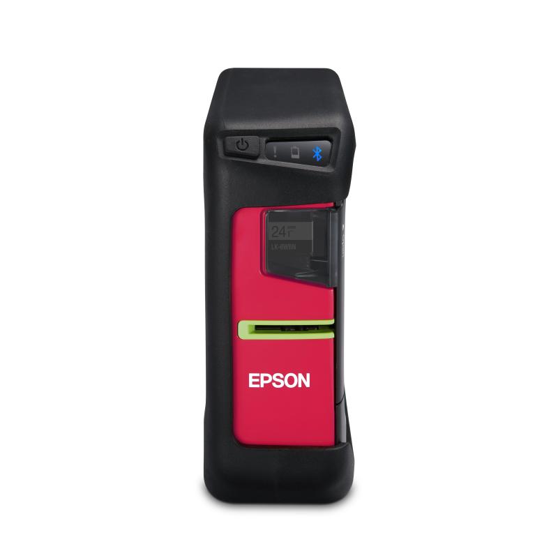 Image of Epson labelworks lw-z710 etichettatrice termica portatile 180x180 dpi 15mm/s colore nero/rosso