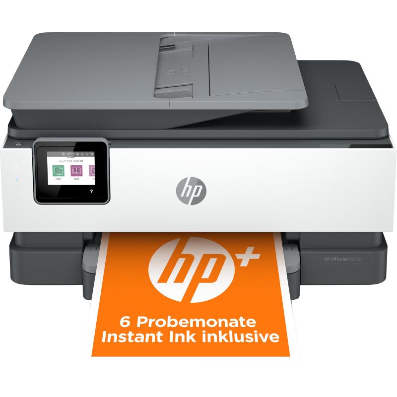 Image of Hp stampante multifunzione officejet pro 8022e risoluzione 4800 x 1200 dpi a4 wi-fi
