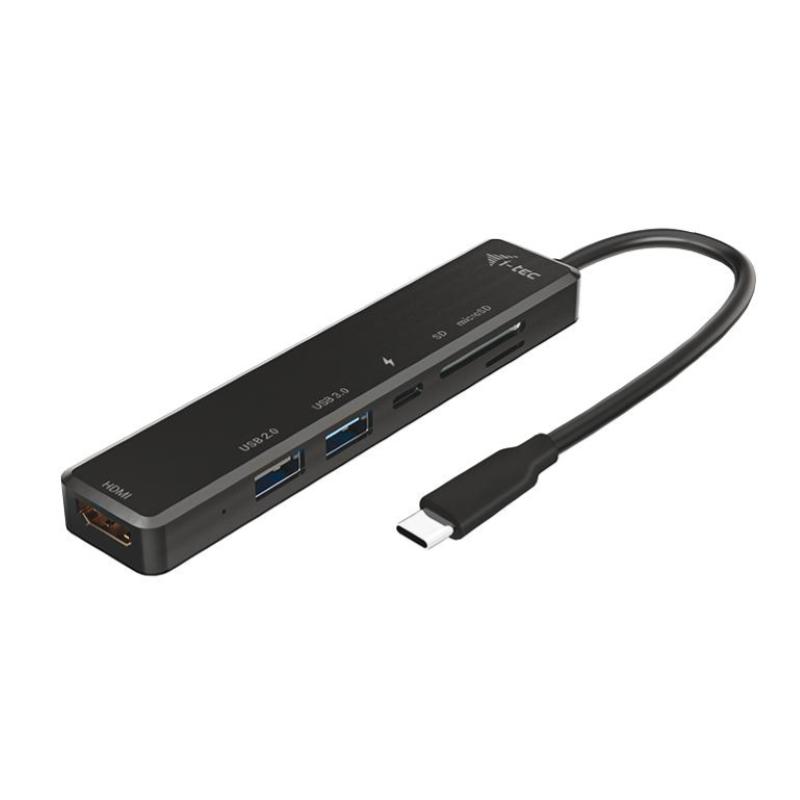 Image of I-tec usb-c travel easy dock 4k hdmi e power delivery 60w