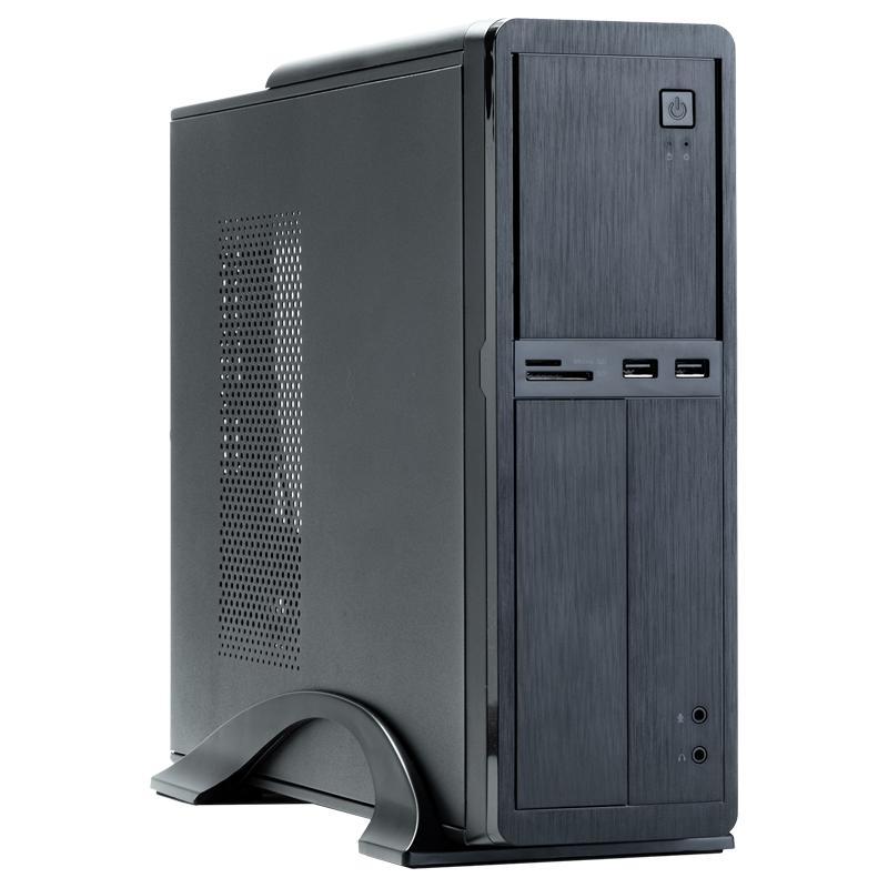 Itek sprite c1 case micro atx mini-itx alimentatore 250w 2xusb 3.0 card reader nero