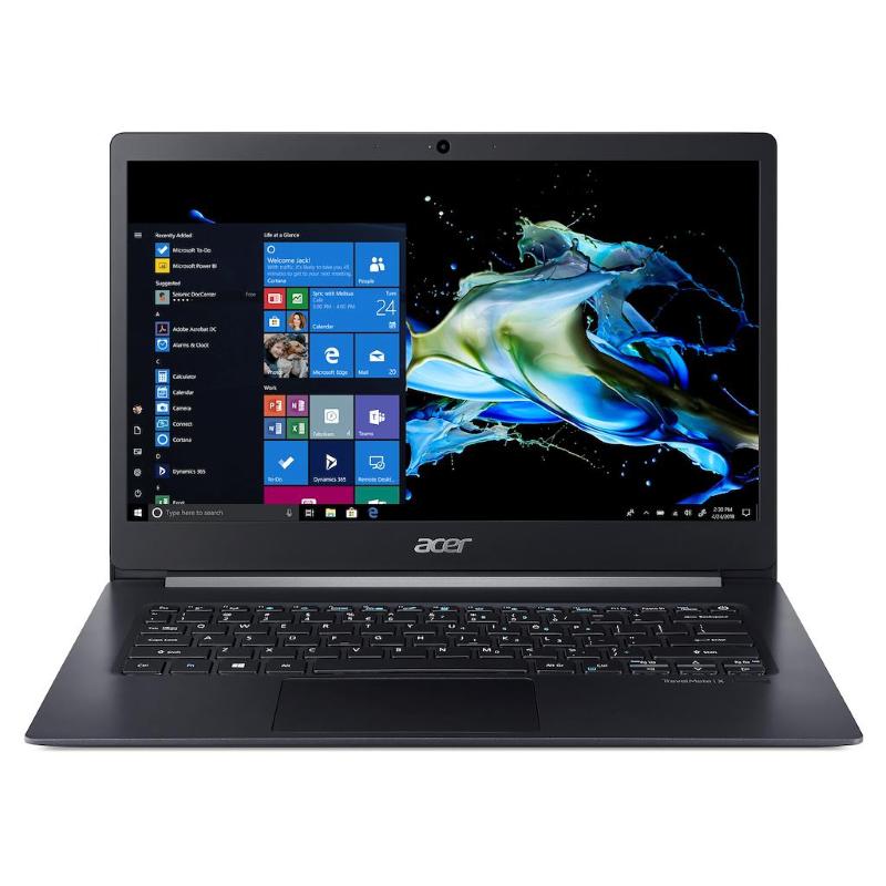 Image of Acer travelmate x514-51t-722a 14 touch screen i7-8565u 1.8ghz ram 8gb-ssd 256gb-win 10 prof (nx.vj8et.002)