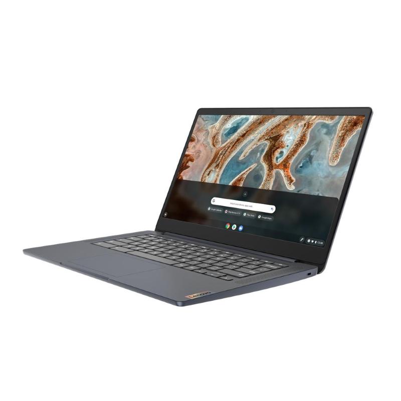 Lenovo ideapad 3 chromebook 14 mediatek mt8183 2ghz ram 8gb-emmc 128gb-chrome o.s. blu (82kn001rix)