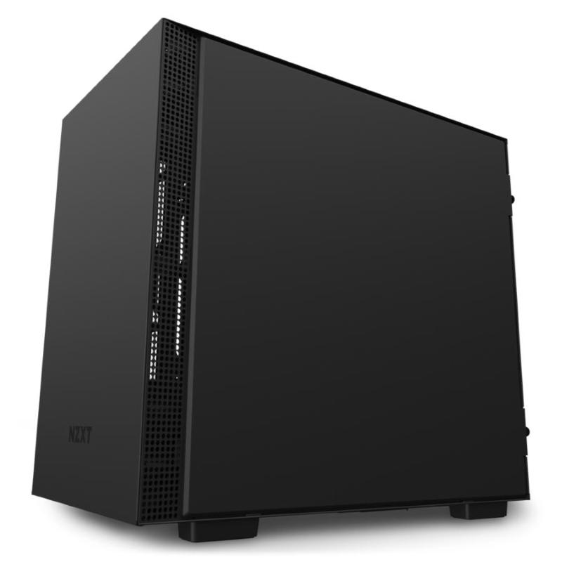 Nzxt h210 - case da gioco per pc mini-itx - porta tipo c usb i/o frontale - pannello laterale in vetro temperato - compatibile con il raffreddamento a liquido - staffa per il radiatore