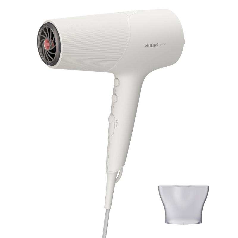 Philips bhd501/00 5000 serie phon asciugacapelli 2.100 w con teconologia termoprotettiva bianco