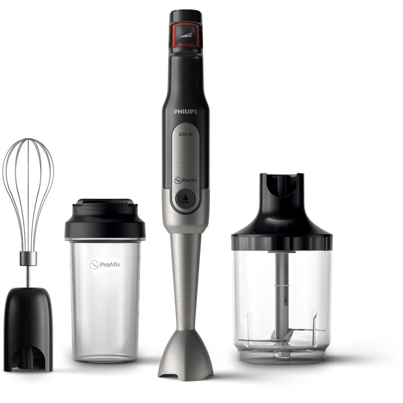 Philips hr2652-90 viva collection frullatore ad immersione promix 800 w inox-nero
