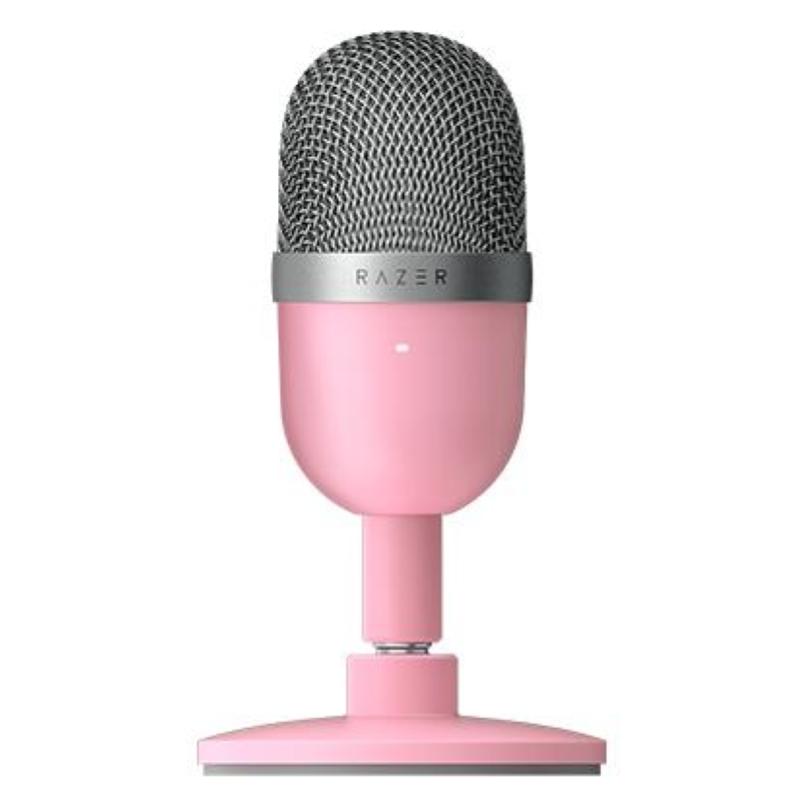 Image of Razer seiren mini quartz microfono a condensatore ultracompatto usb 20.000 hz rosa