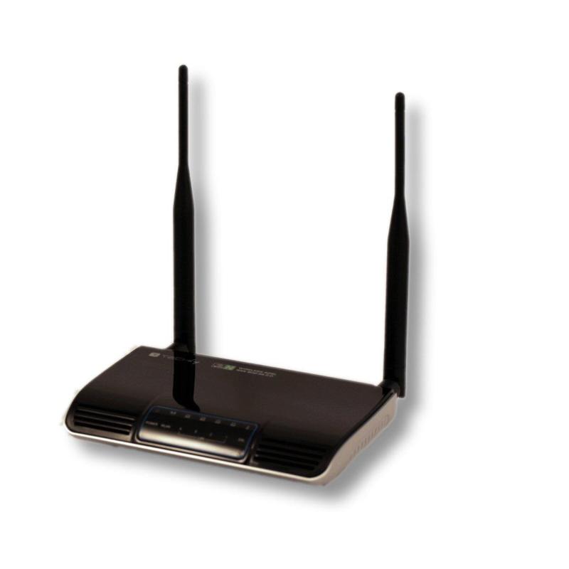 Techly modem router adsl 2+ wireless 300n (2t2r)