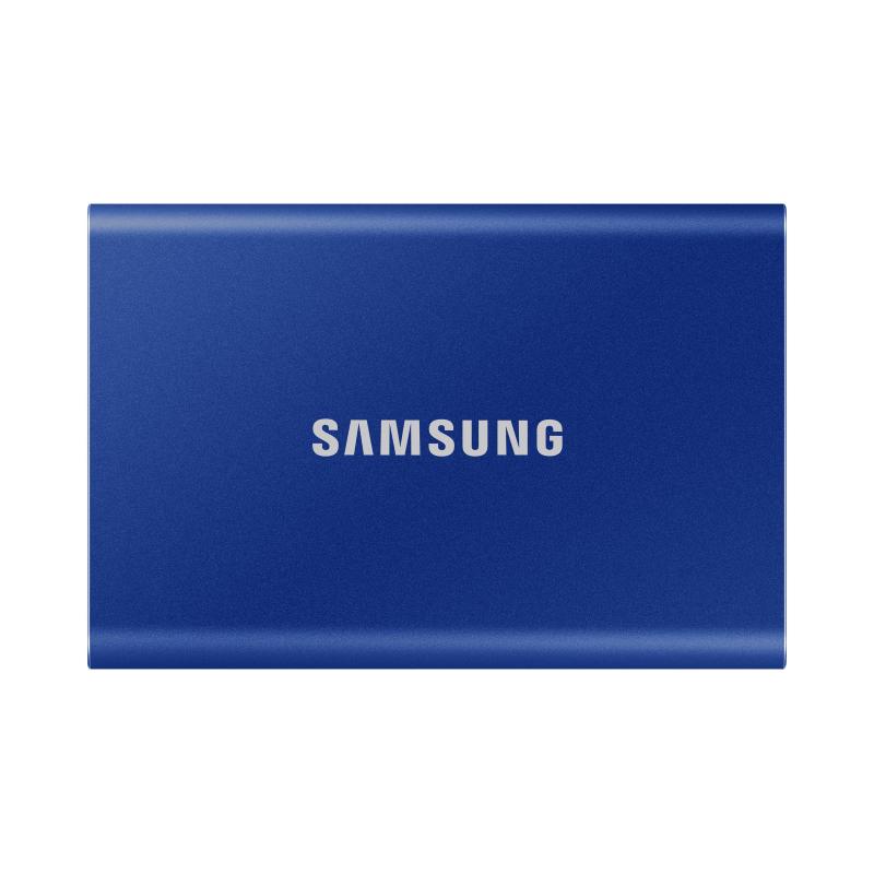 Samsung t7 ssd 500gb esterno usb 3.2 blu