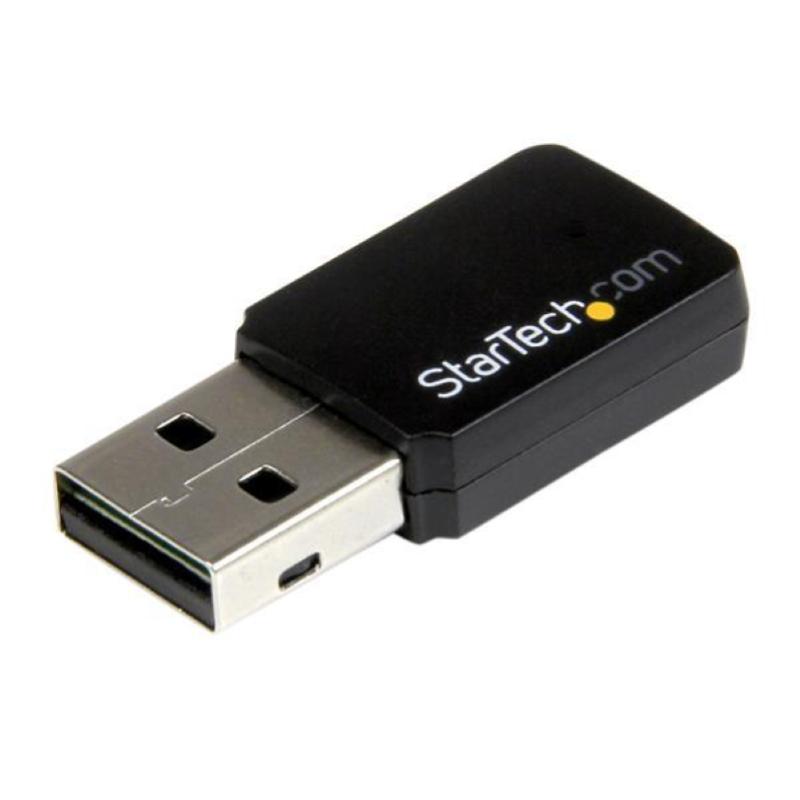 Image of Startech.com pennetta scheda di rete chiavetta mini adattatore 80211