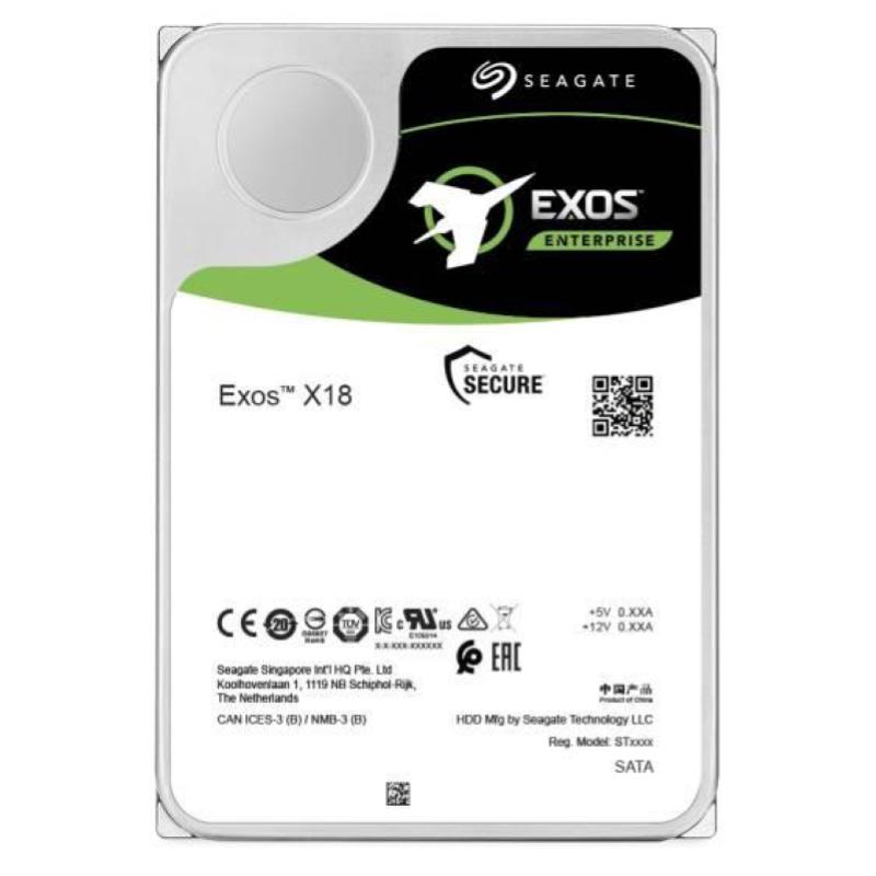 Image of Seagate exos x18 3.5`` disco rigido interno 16000gb serial ata iii