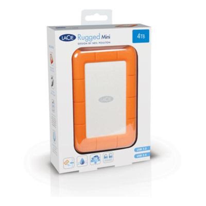 Image of Seagate rugged mini hard disk esterno 2 tb usb 3.0 colore arancione argento
