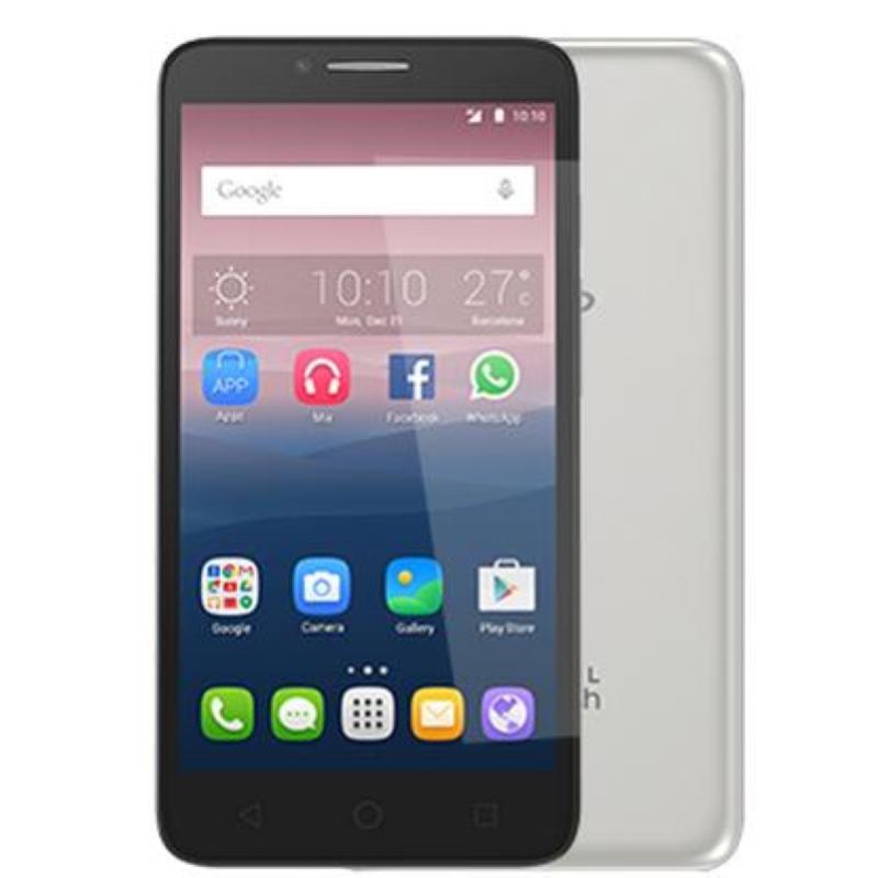 Image of Smartphone alcatel 5025d pop 3 5.5 hd quad core 8gb dual sim metallic silver italia 5025d-2aalwe1