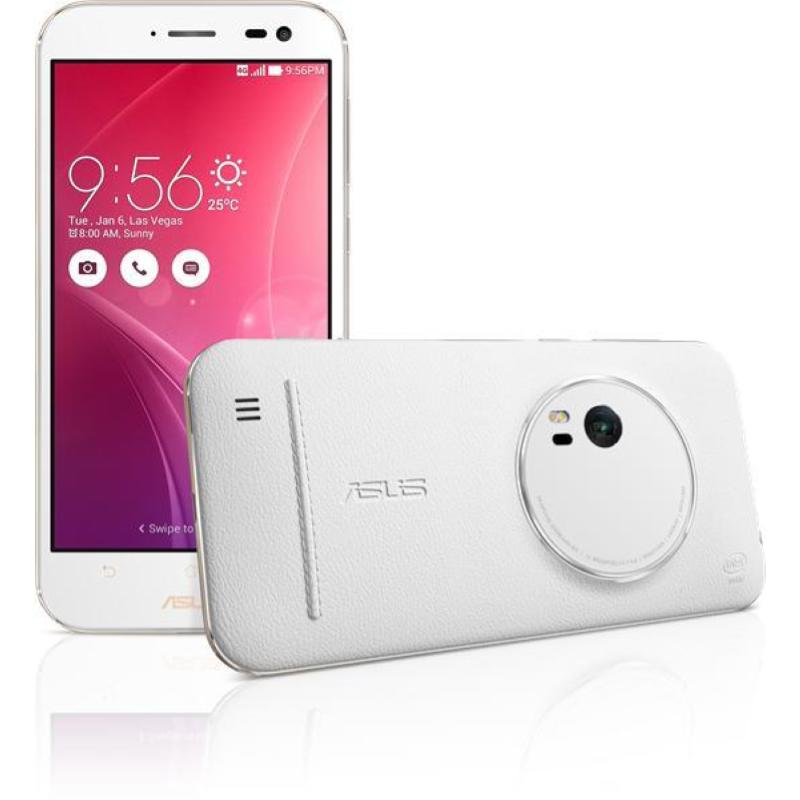 Image of Smartphone asus zenfone zoom 5.5 quad core 64gb ram 4gb 4g lte white italia