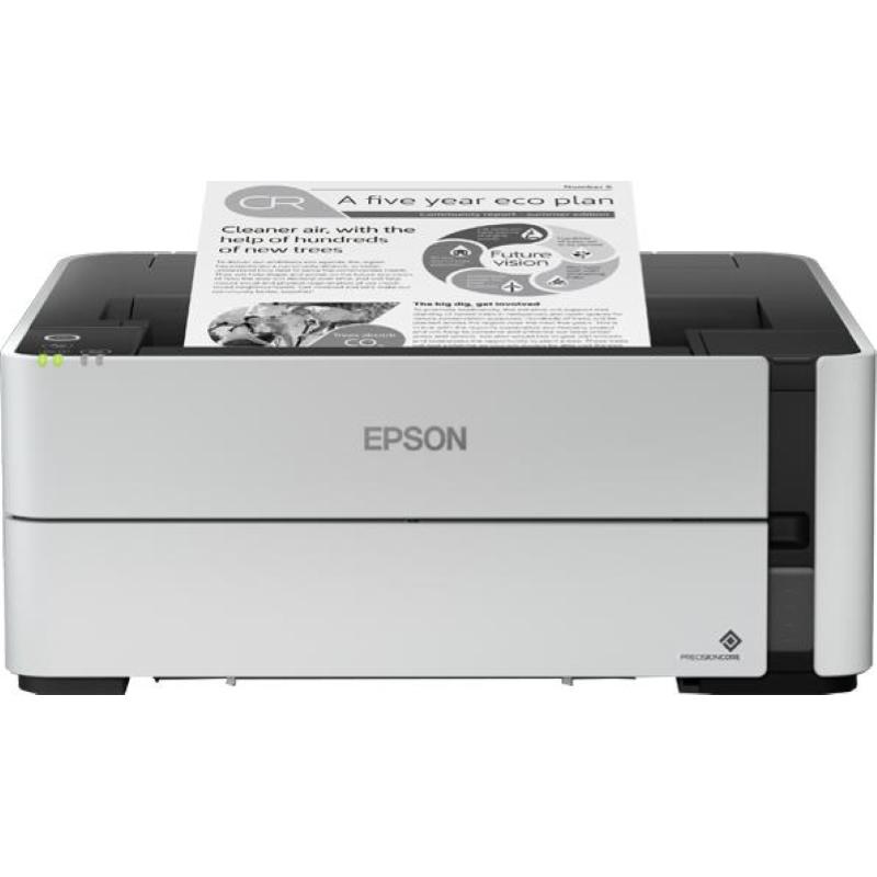 Image of Epson ecotank et-m1180 stampante ink-jet b/n a4 39ppm 1200x2400 dpi wi-fi italia nero/bianco